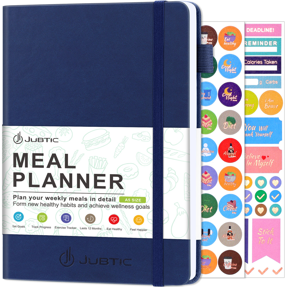 JUBTIC Meal Planner Notebook