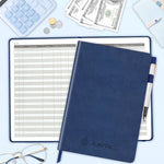 JUBTIC Hardcover Accounting Ledger Book