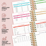 JUBTIC Budget Planner with 12 Pockets