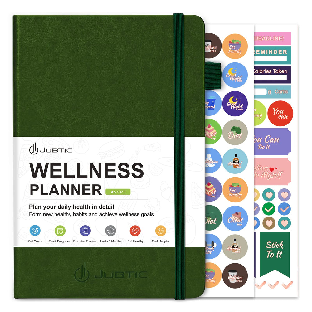 JUBTIC Wellness Journal & Planner