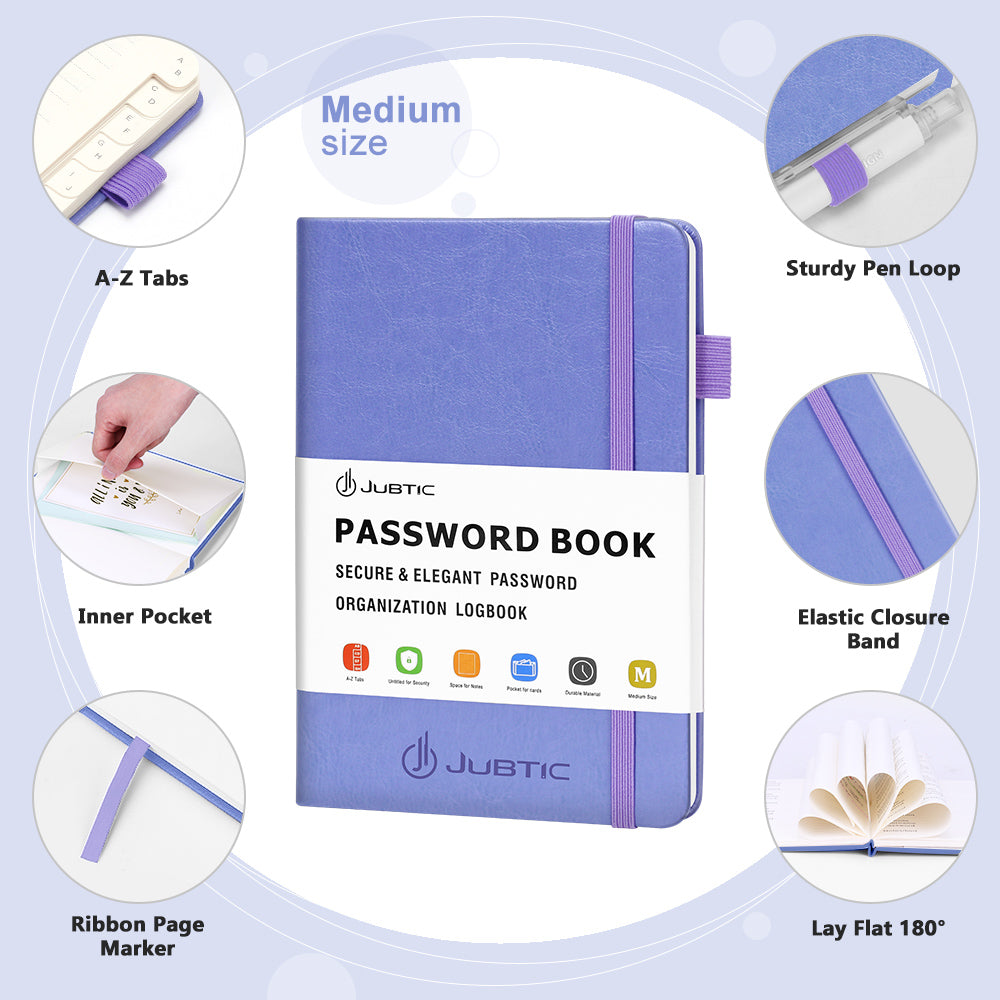 Password Book(Medium Size), Very Peri