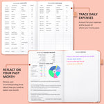Budget Book，Budget Planner(A5 Size)，Pink