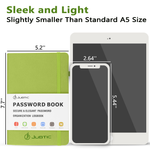 Password Book(Medium Size),Green