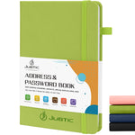 Address Book(Medium Size)，Green